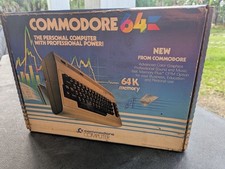Vintage Commodore 64 Empty Box Styrofoam Inse...