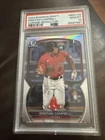 Kristian Campbell PSA 10 2023 1st Bowman Draft Chrome Refractor Boston Red Sox