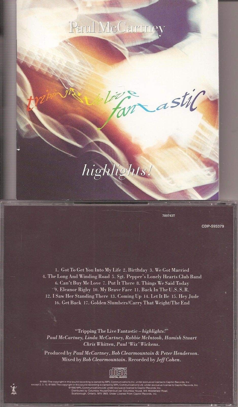 Пол Маккартни зажигает на концерте Фантастические моменты! (CD)