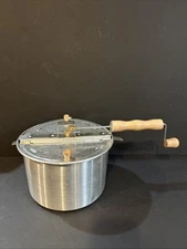 Wabash Valley Farms Whirley-Pop Stovetop Popcorn Popper Makes 6 Quarts Fresh Pop