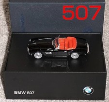 BMW 507 Cabriolet Black Red 1/43 Model Car Rare [Age 13+]