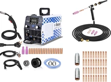 200Amp MIG Welder 120V 240V 5 in 1 Welding Machine with Lift TIG Torch, MB15 42
