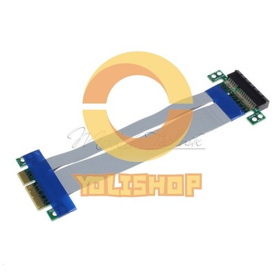 4X Riser Card Extender PCI-E Express Verlängerungskabel Flexible Flachbandkabel