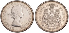 i-501888 Canada 50 Cents 1961 AU