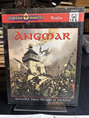 ICE MERP 2nd Ed Angmar With Map VG
