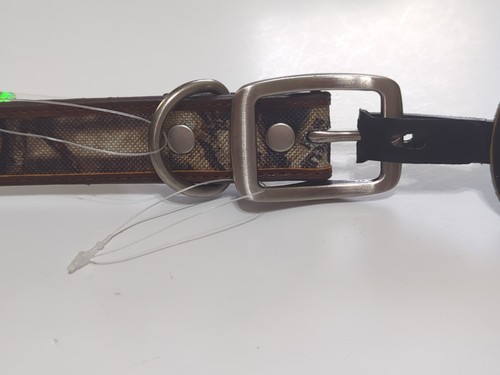 Zep Pro Belt Boys Leather & Camo Mossy Oak Georgia Southern GSU Eagles Sz L NWT - Picture 7 of 12
