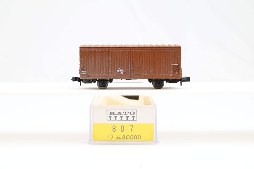 Kato Spur N 8007 JNR braun Typ 80000 Güterkastenwagen #183121 - originalverpackt | Condition: Used