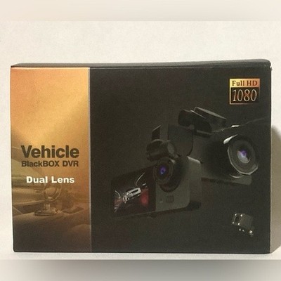 Vehicle Blackbox DVR Dual Lens WiFi 1080 Full HD New - black