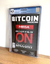 Bitcoin Magazine Issue #10 May 2013 CGC Graded 9.2