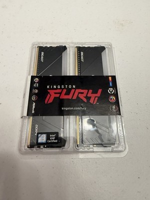 Kingston FURY Beast 32GB (2 x 16GB) 288-Pin PC RAM DDR4 3200 (PC4 25600) Desktop