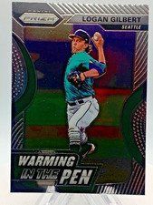 2020 Panini Prizm - Warming in the Pen Logan Gilbert #WIP-12 (RC)