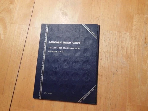 lincoln cent album number 2 1941 P D S to 1964 D complete