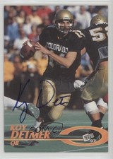 1997 Press Pass Certified Authentic Auto Koy Detmer Auto 4ns