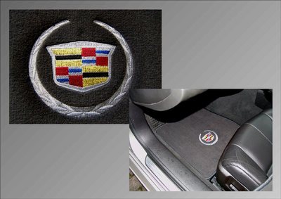 Cadillac CTS Fußmatten Teppiche 2007-2013 Stick VELOUR