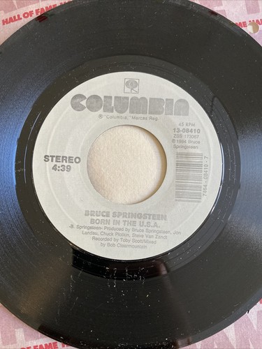 Bruce Springsteen 45 Born in the USA / Shut Out the Light NEW reissue unplayed - Picture 2 of 3