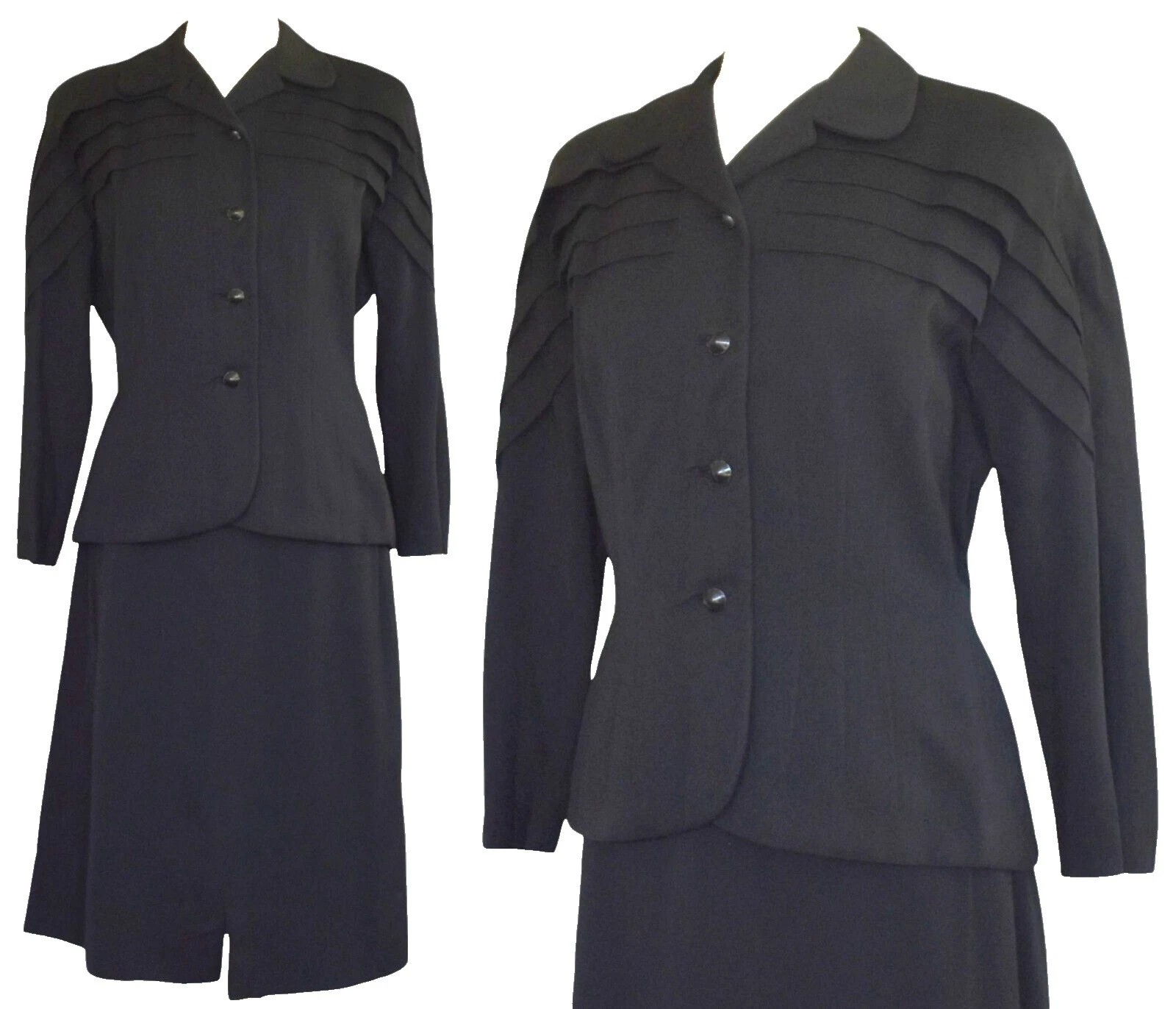 Trajes Vintage 1940s gabardina, juegos y Suit Separates para Mujeres