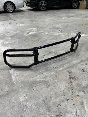 OEM Mercedes AMG Black Front Bumper Bar Kit (w/ Hardware)