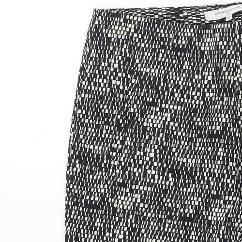 Gerard Darel Womens Black Cotton Blend Carrot Trousers Size W36 L26 - Picture 6 of 12