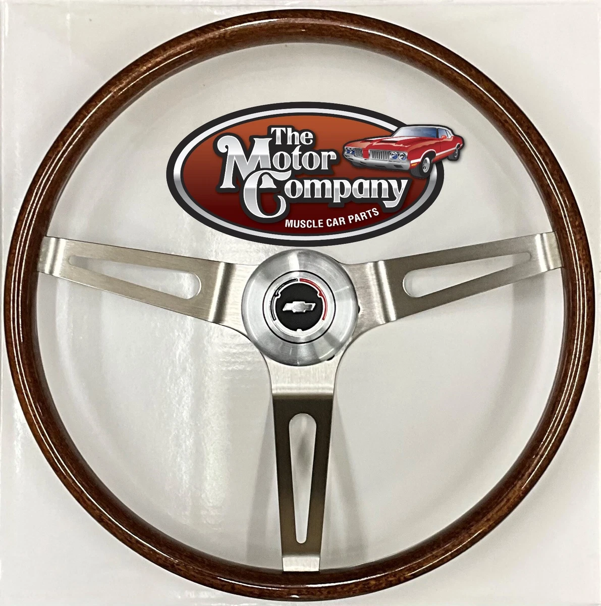 1970 1971 1972 Chevy C10 Wood Grain Comfort Grip Steering Wheel