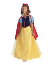 Disney Princess Snow White Deluxe Girls Costume, Size S 4-6 , BRAND NEW