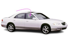 Fits: 1995-2002 Mazda Millenia 4DR Sedan Passenger Front Right Door Window Glass