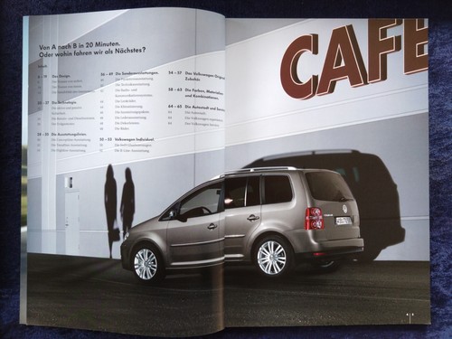 VW Touran Prospekt 10.2007 - Picture 3 of 8