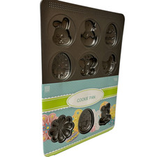 Easter Spring Cookie Mold 12 Pan Designs Bunny Eggs Basket Flower Chick Nice