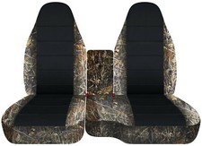 Designcovers For Ford Ranger 60-40 Front Seat Cover 1991-2012 Hawaiian Black