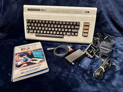 Commodore VIC-20 Vintage Computer-Original Box & Manual [Tested]