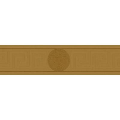 935222 - Versace Greek Medusa Motif Gold AS Creation Wallpaper Border
