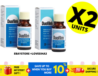 2 X DUOFILM 15ML REMOVE PLANTAR WART, CORN AND CALLUSES