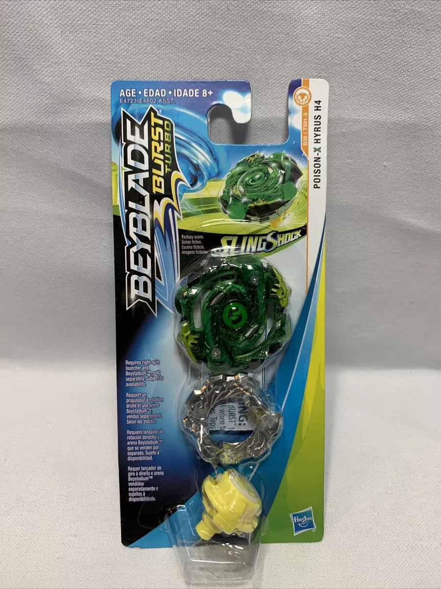 Beyblade Burst Turbo Slingshock Top - Poison X Hyrus H4