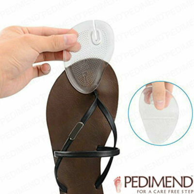 Pedimend selbstklebend Flip-Flop Silikon Gel Zehenschutz Kissenschutz 1 PAAR
