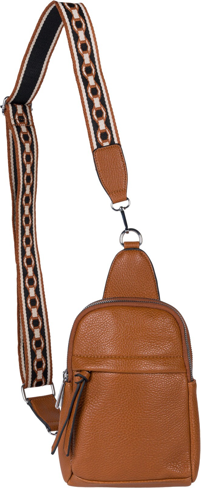 Mochila de un solo hombro para mujer Uni bandolera estampada, mochila urbana