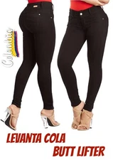 For Women Push Up Jeans Pantalones Colombianos Levanta Cola Pompis Butt Lifter