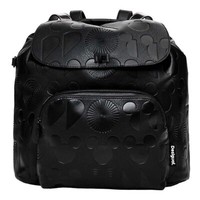 Desigual Mickey Krapina Backpack Rucksack Freizeitrucksack Black Schwarz Neu