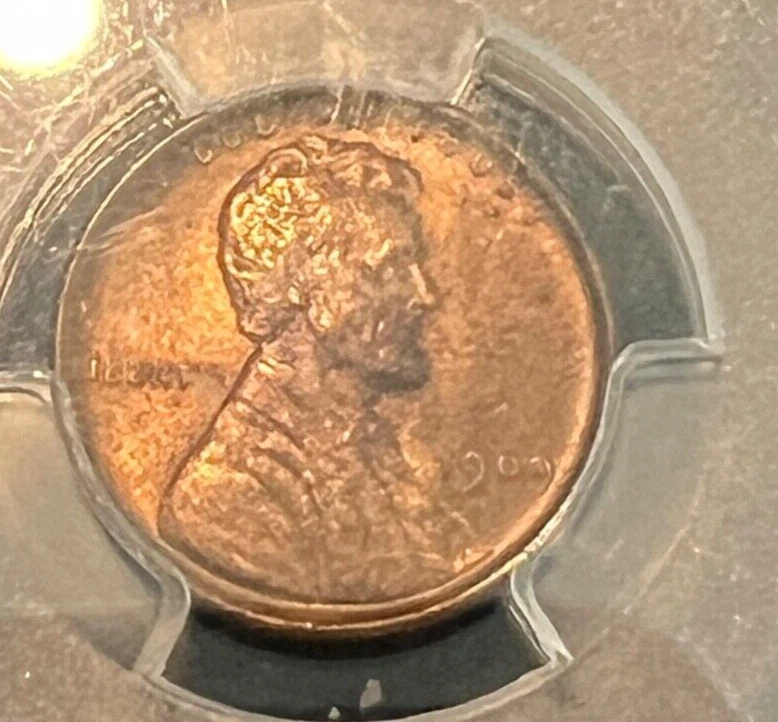 1909 VDB DDO Double Die Obverse FS 1102 MS63RB Lincoln Cent - Image 3 of 4