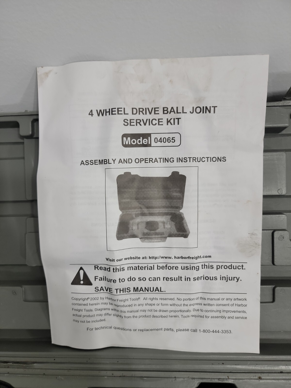 US General 4 wheel drive ball joint service kit model 04065 eBay