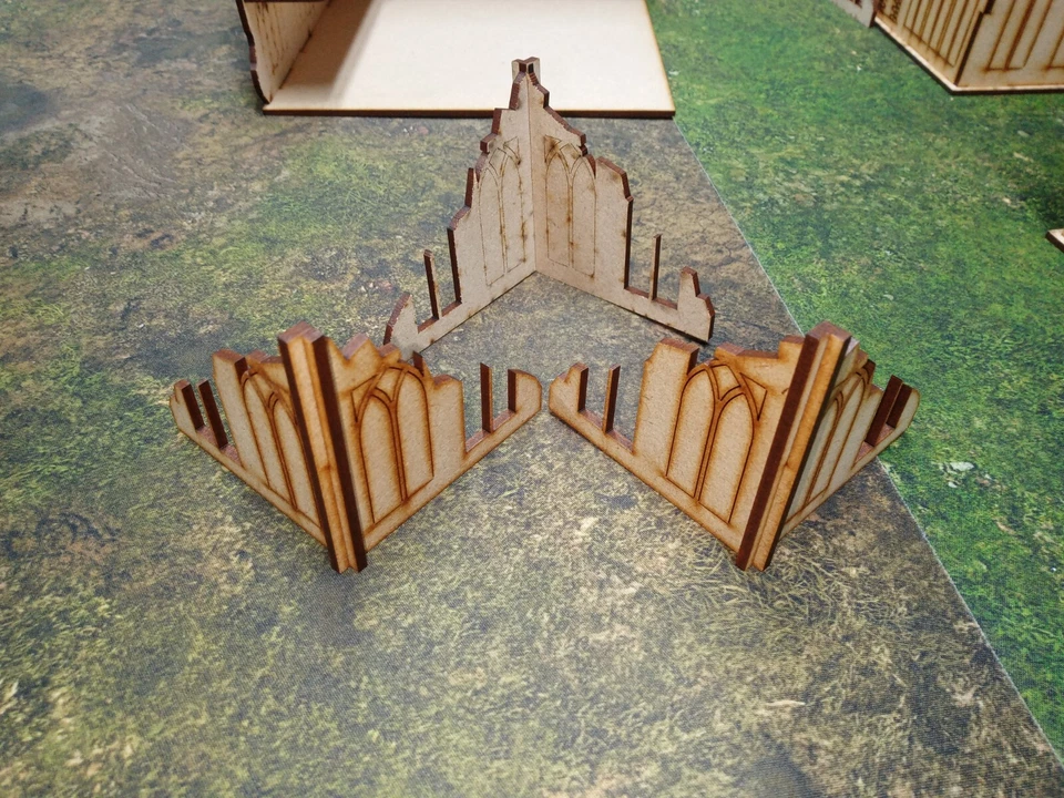 MDF Warhammer 40k New UKTC ITC Legal Tournament Ruined Buildings Terrain Wargame - Image 4 of 4