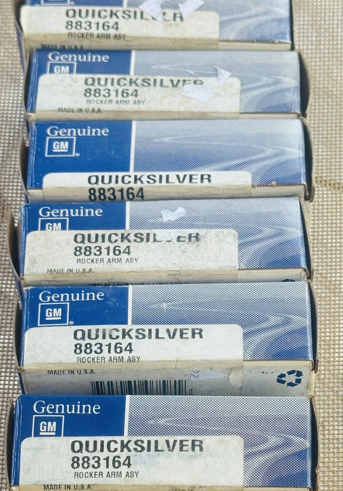 NOS Genuine GM Engine Rocker Arm 12599650 Quicksilver Marine 883164 Foto 4 de 4