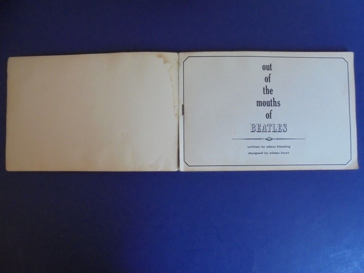 ビートルズ out of the mouths of BEATLES
