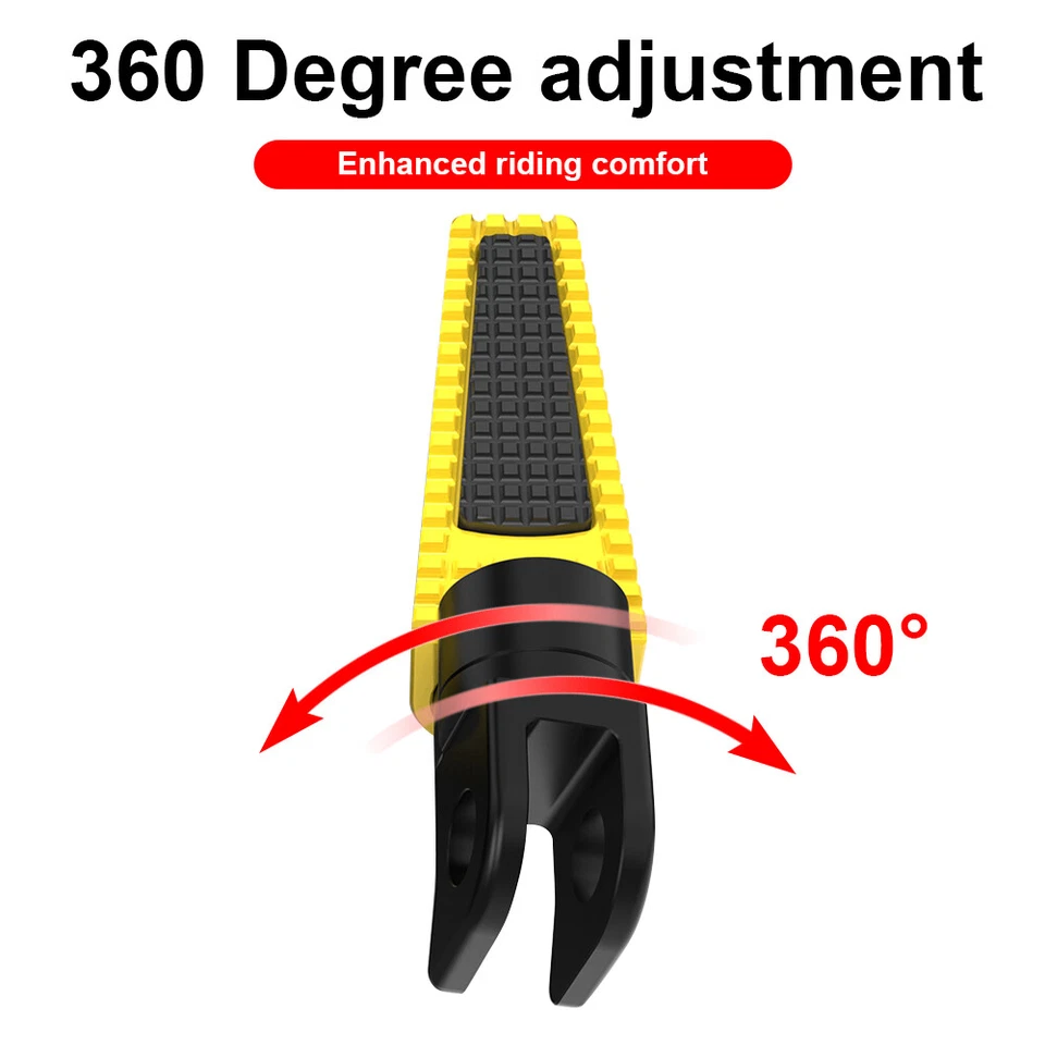 Reposapiés giratorio ampliado apto para Ducati 749 R/S Monoposto 2004-2007 Foto 4 de 4