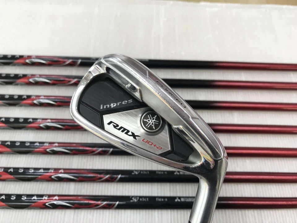 2014 YAMAHA inpres RMX UD+2 5~SW 9pc BASSARA R-flex Iron Set Golf Clubs F163