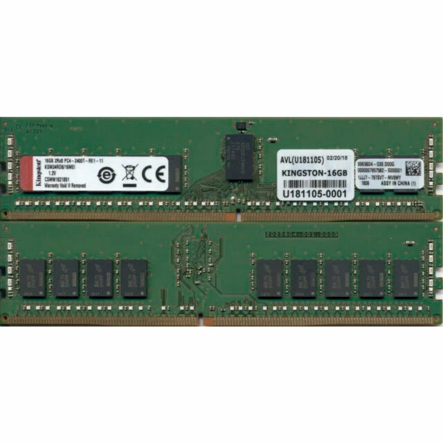 Kingston PC4-19200 (DDR4-2400) Bus Speed Computer RAM 16 GB