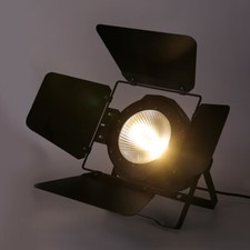 COB LED Spotlights Warm  Cold White Par Light Stage Light 200W with Barn Doors