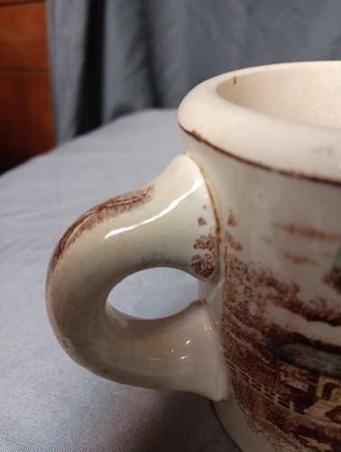 Vintage Nasco Coffee Mug, Cup, Mountain- Woodland Thick Cottagecore Eclectic - Picture 11 of 13