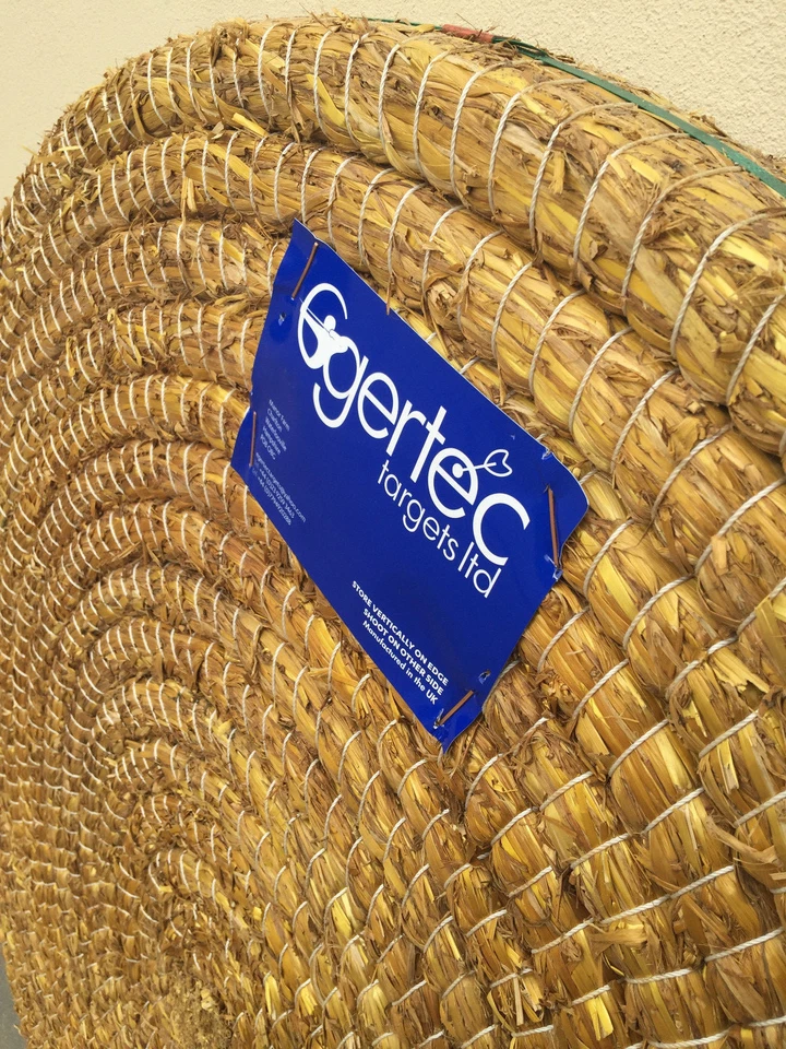 Egertec 90cm Round Straw Archery Target. Free Delivery. Competition Grade - Image 2 of 4