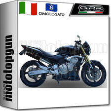 GPR SCARICO HOM FURORE NERO HONDA HORNET CB 600 F 2001 01 2002 02