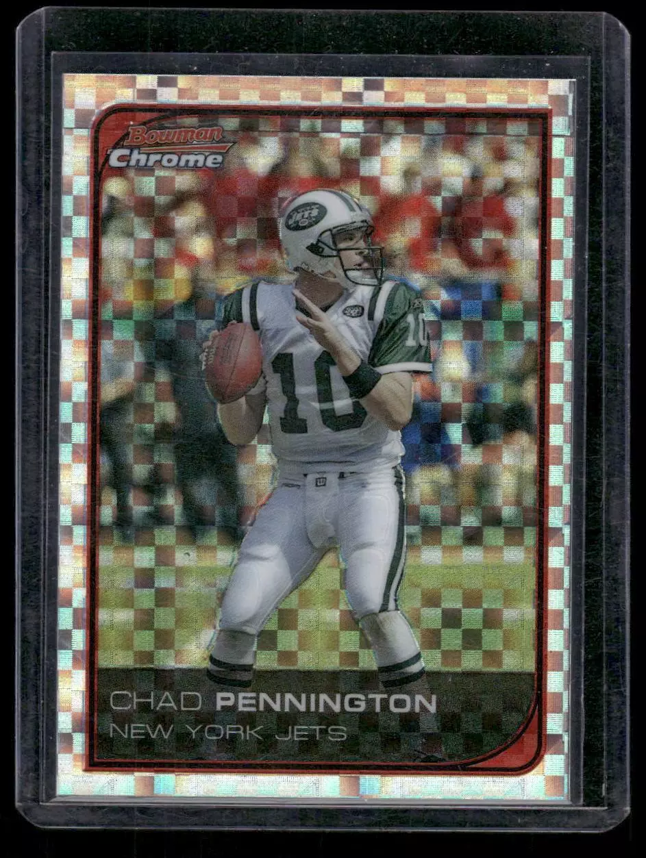 Chad Pennington trading card