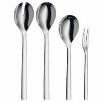 Wmf Serie Nuova Servier Set 4 Teilig Salatbesteck ServierlöFfel Serviergabel